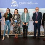 Rocío Lucas asiste a las Olimpiadas de la FP de Castilla y León