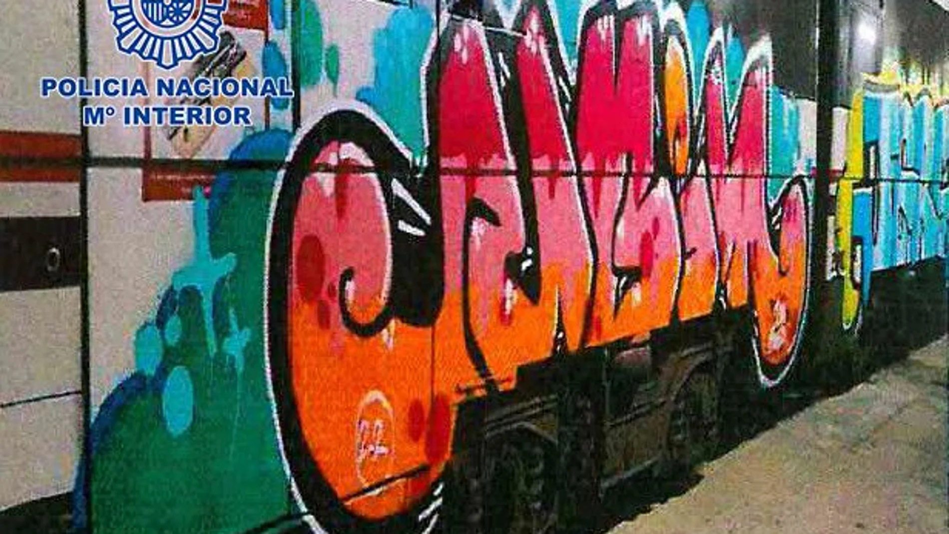 Detenidos 15 grafiteros por hacer “palancazos” en Metro y Cercanías para obtener reconocimiento