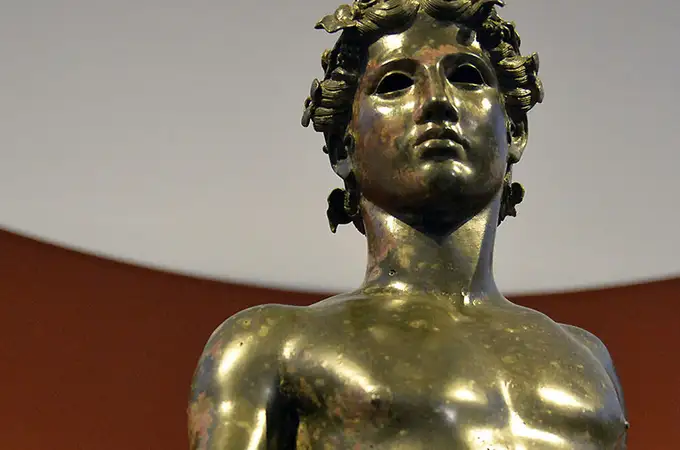 Esta escultura de bronce de más de un metro es del siglo I y está en Antequera