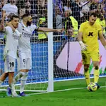Real Madrid - UD Almería. Gol de Benzema
