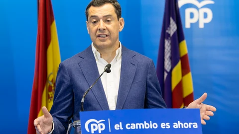 El presidente andaluz, Juanma Moreno