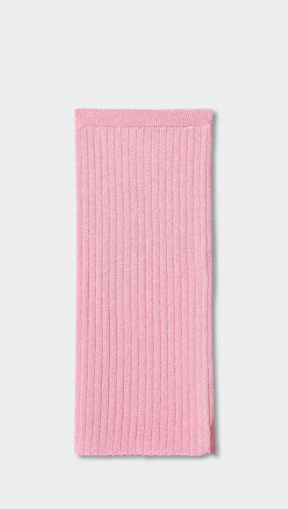 falda punto 67 Knitted skirt.