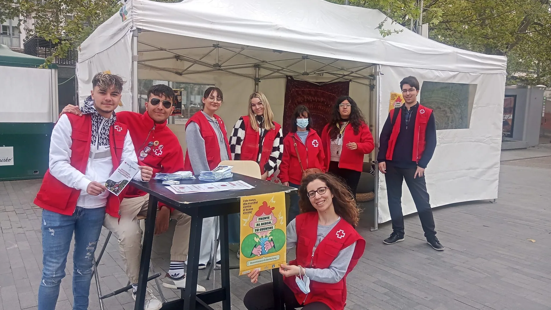 Campaña de Cruz Roja Juventud iniciada en Valladolid
