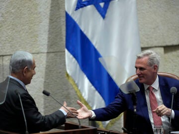 McCarthy desafía a Biden desde Israel: “Si Netanyahu no visita la Casa Blanca, le invitaré al Congreso”