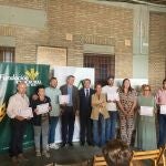 Córdoba.- Entregados en Córdoba los premios Mildiu 'Pedro Cabezuelo' de Fundación Caja Rural del Sur