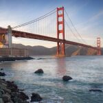 Vista panorámica del mítico Golden Gate de San Francisco