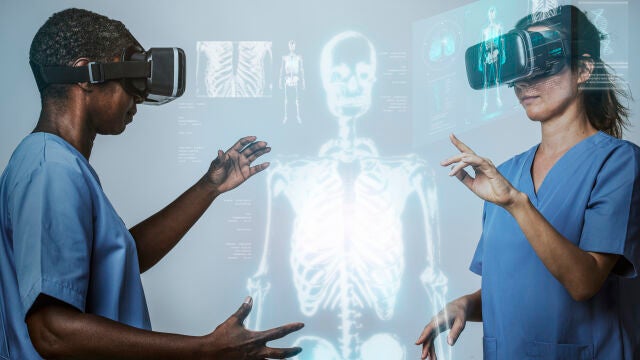 Doctores simulación realidad virtual