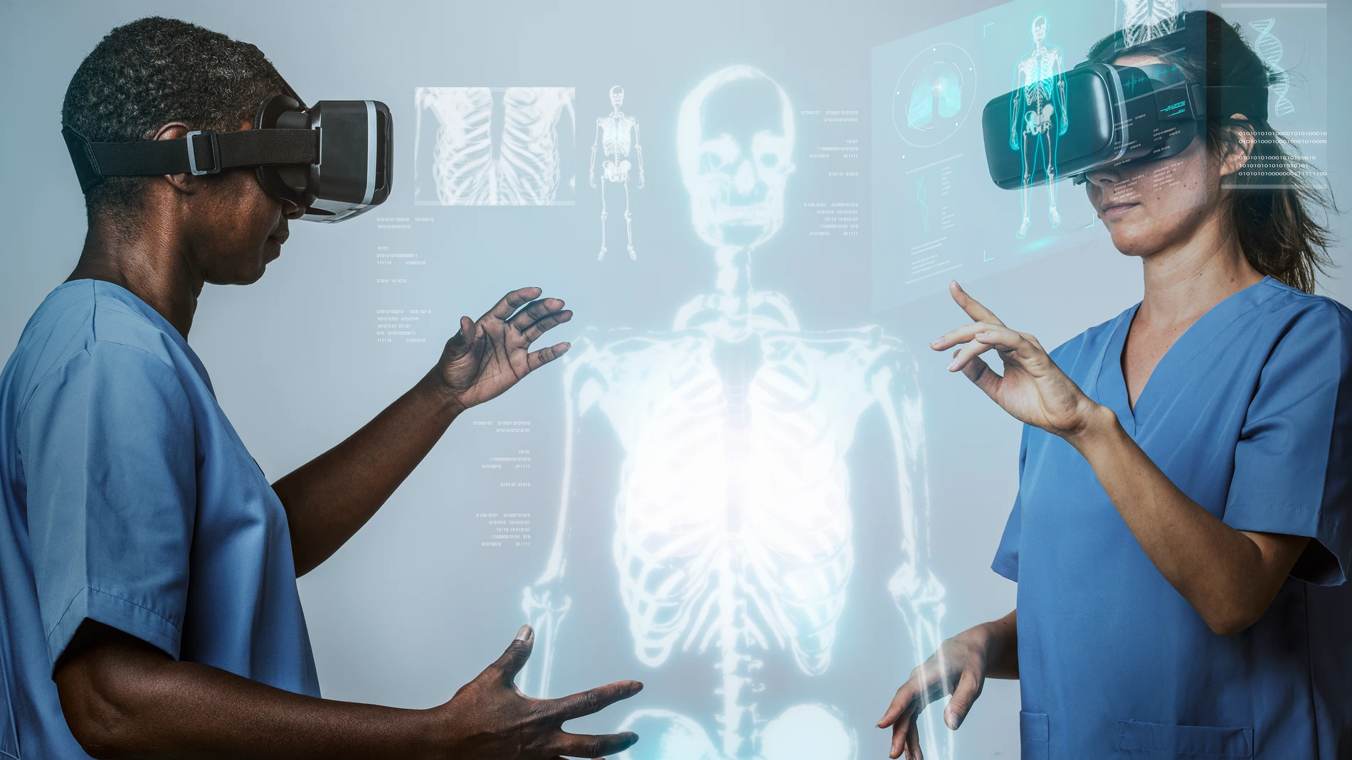 Doctores simulación realidad virtual