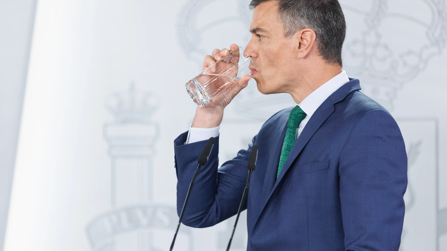 El presidente del Gobierno, Pedro Sánchez