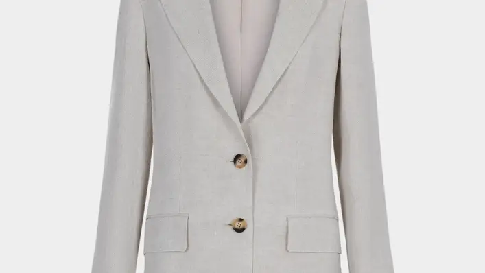 Chaqueta lino.
