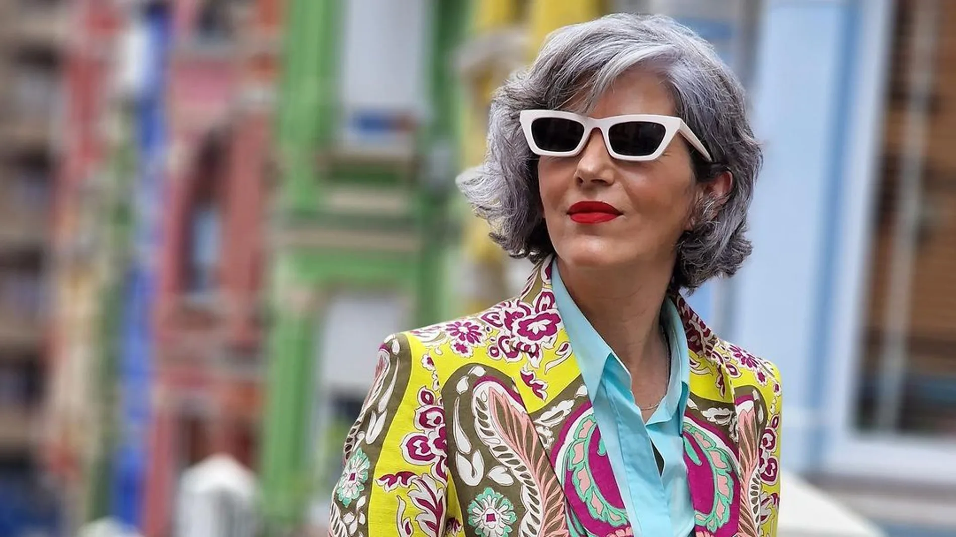 Carmen Gimeno con blazer de Zara.