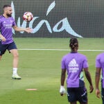 Training of Real Madrid - Final Copa Del Rey