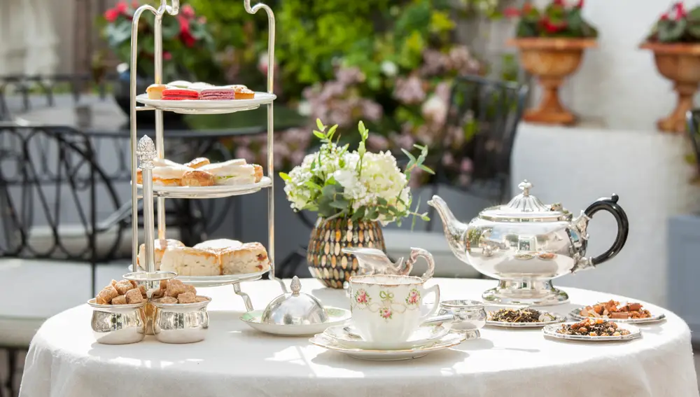 Ceremonia del té en el hotel Heritage
