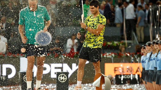 Carlos Alcaraz ha sido el último campeón del Mutua Madrid Open