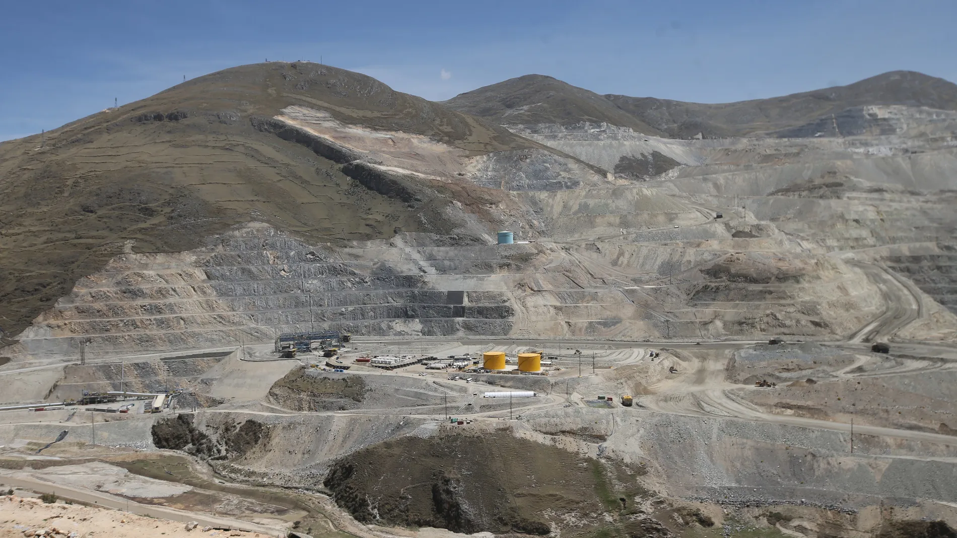 Un accidente en una mina en Arequipa (Perú)