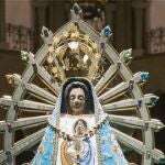 Virgen de Luján coronada