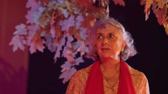 Lola Casamayor es María Luisa sobre el escenario de La Abadía