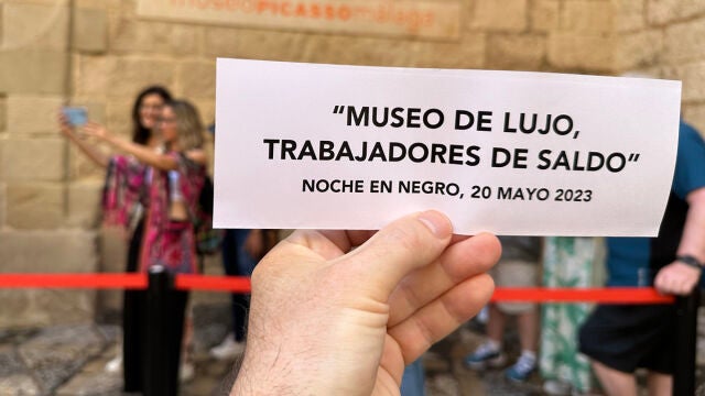Los trabajadores del Museo Picasso están llamados a la huelga