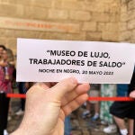 Los trabajadores del Museo Picasso están llamados a la huelga