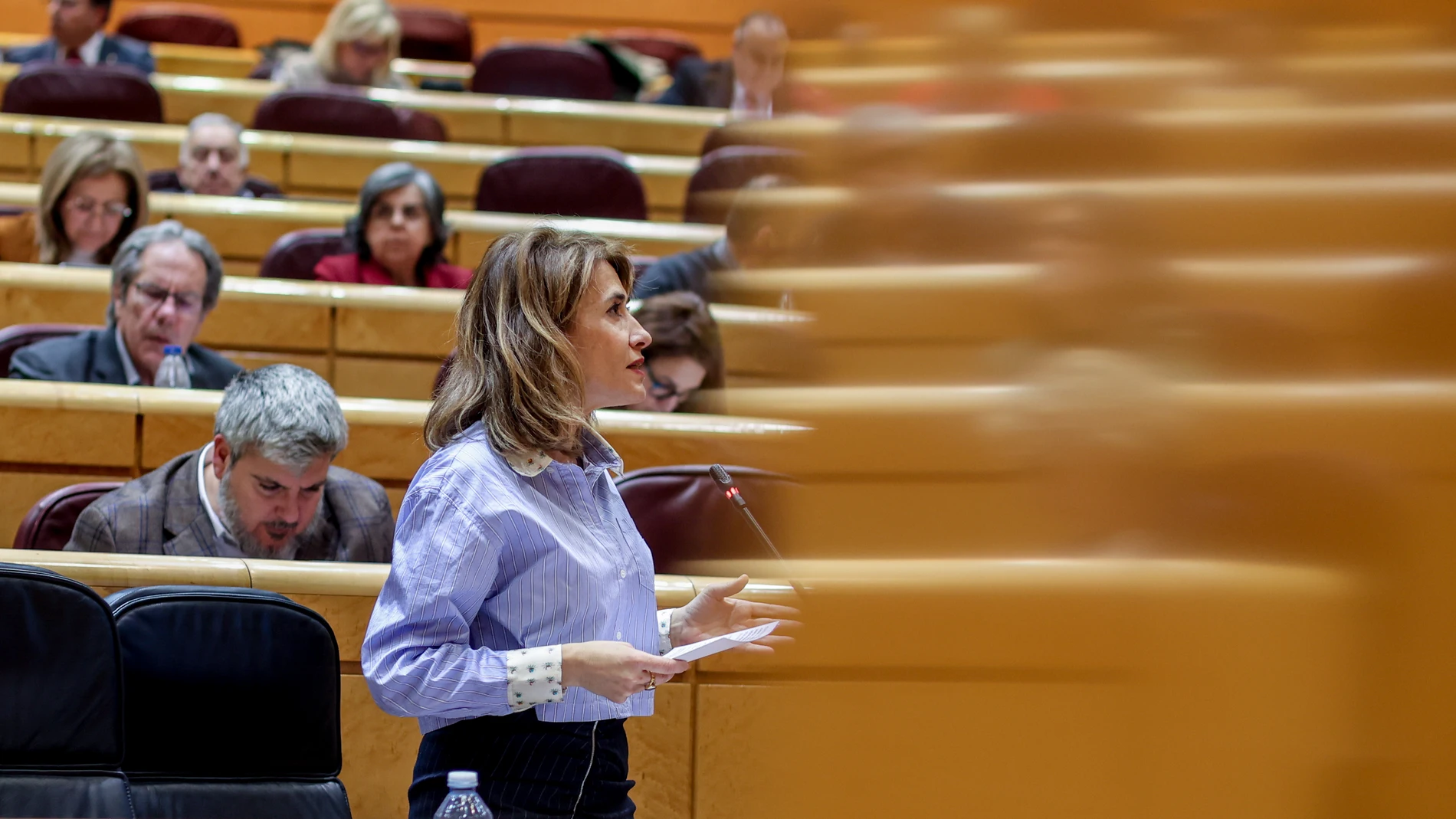 AMP.- El Senado reprueba a Raquel Sánchez por las incidencias en Rodalies, con un frente común de PP e independentistas