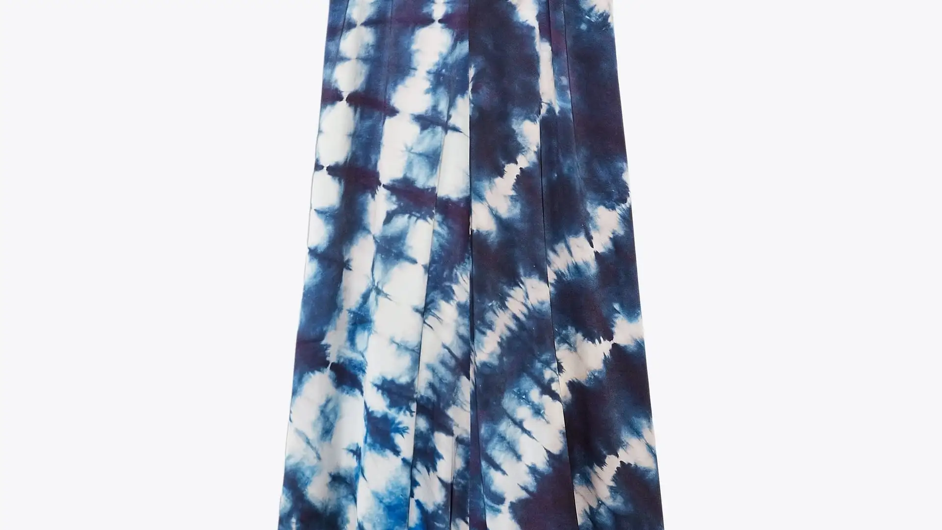 Vestido midi lencero tie dye