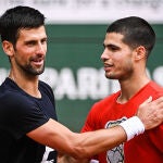 Tenis/Roma.- Djokovic: "Alcaraz es el rival a batir en tierra"