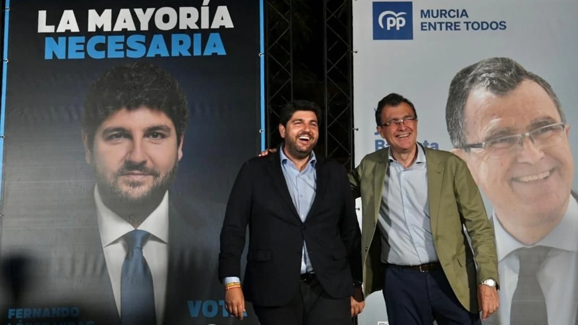 MURCIA.-28M.- López Miras (PP) sale a por la mayoría absoluta para "garantizar el futuro de la Región de Murcia"