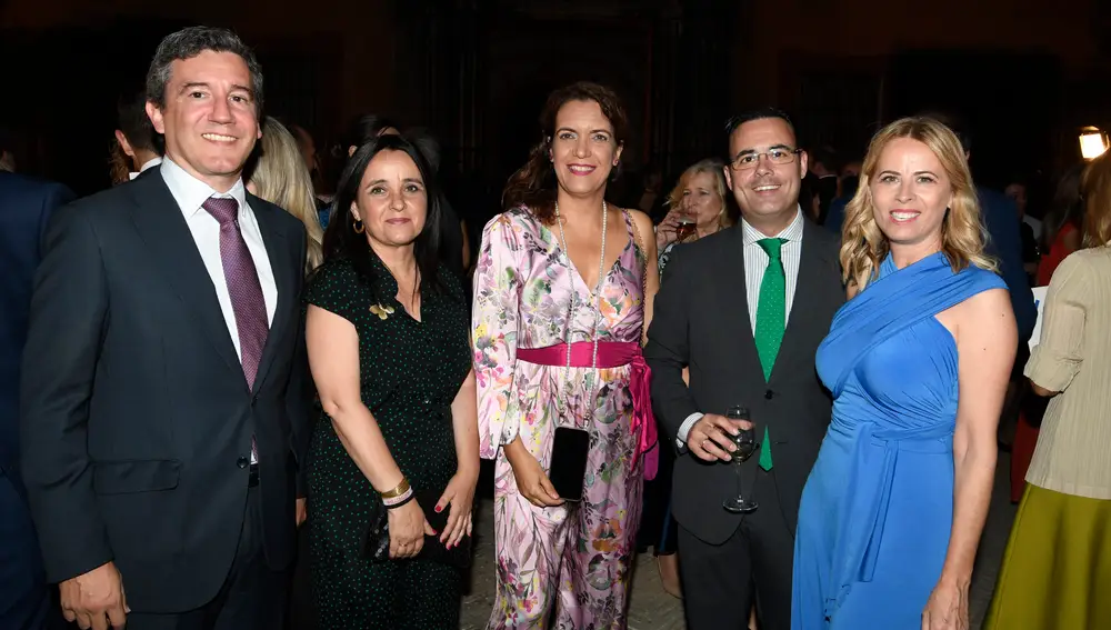 Ricardo Galán, Eugenia Paredes, Cristina Sánchez-Porro, Moisés Roiz y Muriel Páez