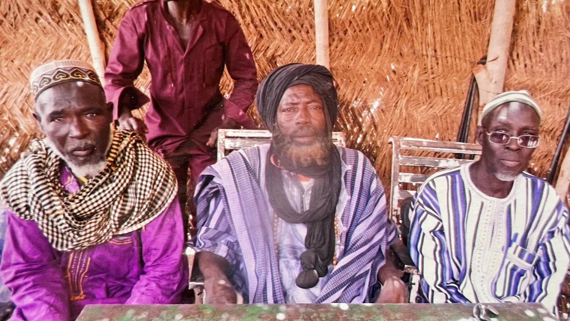 Soumaïla Ouédraogo, también conocido como Ben Laden, junto con otros líderes nacionales