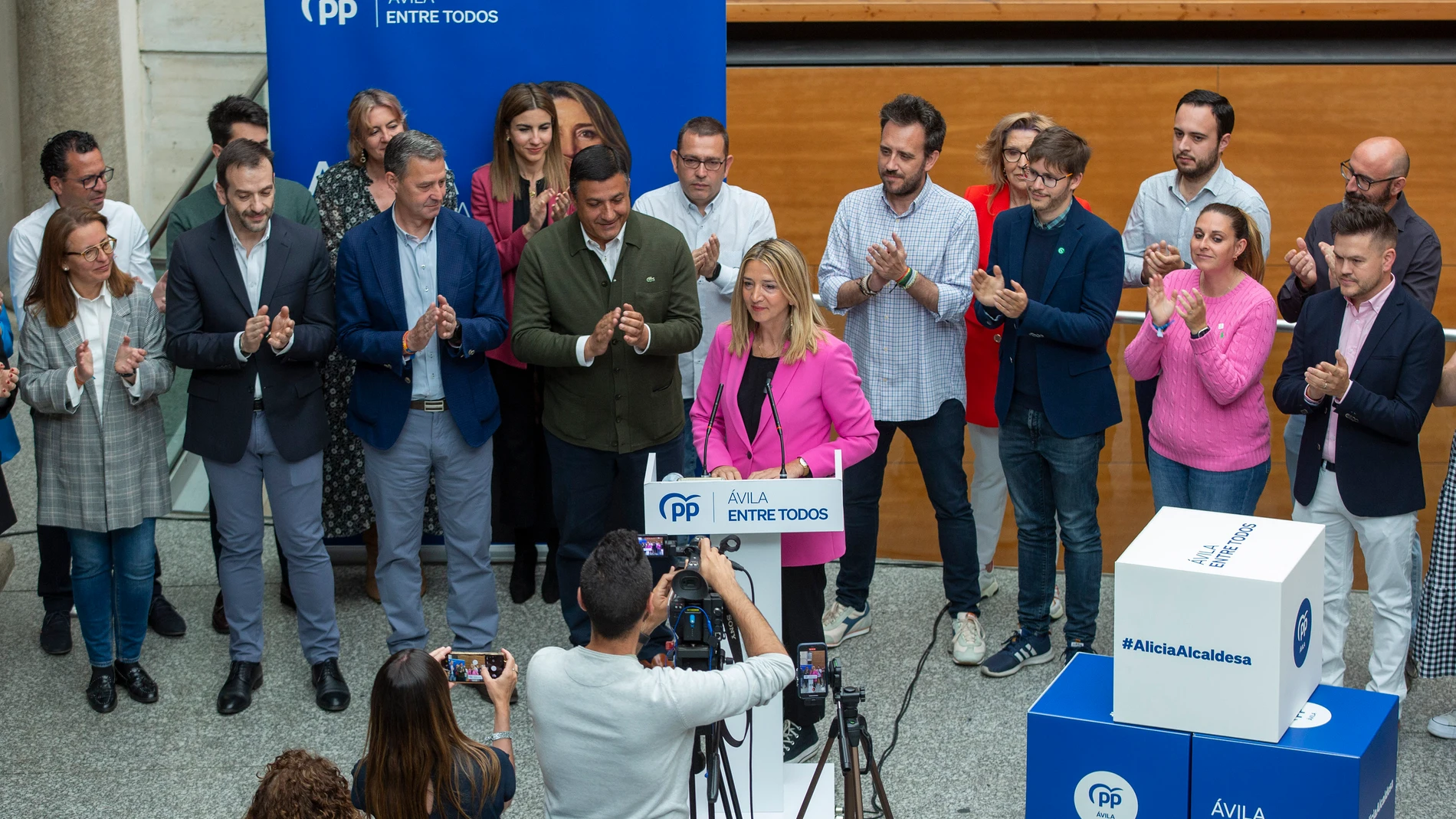  La candidata del PP a la Alcaldía de Ávila presenta su programa electoral