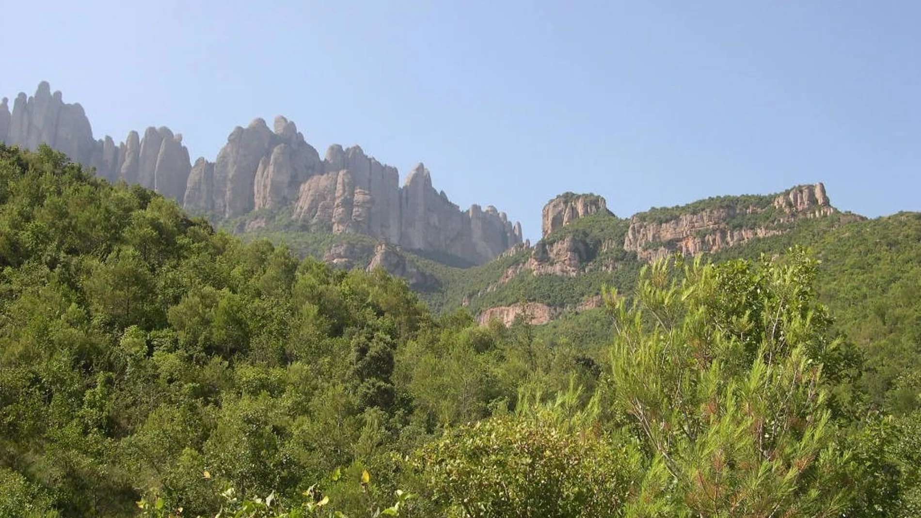 La montaña de Montserrat 