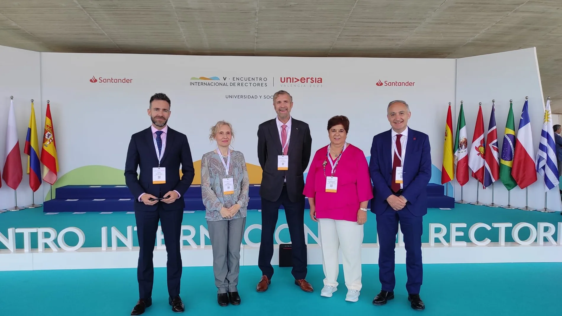 David García, Mirian Cortés, Pérez Mateos, Sáez Yugüero y Antonio Largo