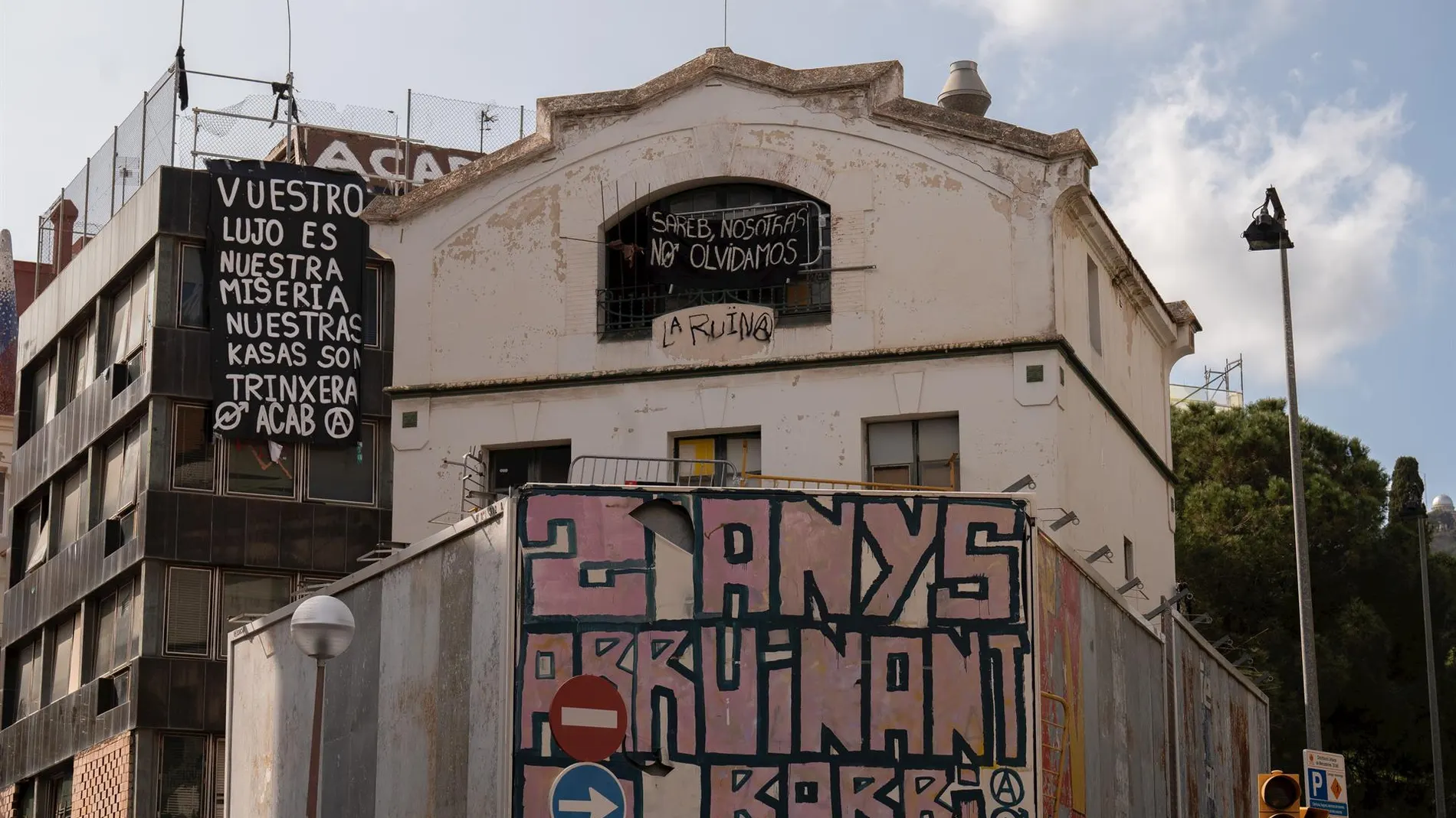 Las casas "okupadas" en la Bonanova