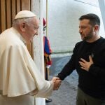 Papa Francisco.- Zelensky se reúne con el Papa en el Vaticano: "Es un gran honor"