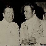 Xavier Cugat y Frank Sinatra