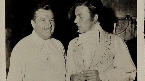 Xavier Cugat y Frank Sinatra