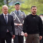 Ukraine's President Zelensky visits Germany