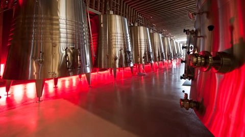 Bodegas Portia, en Gumiel de Izán (Burgos)