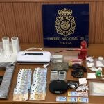 El alijo hallado por la Policía Nacional