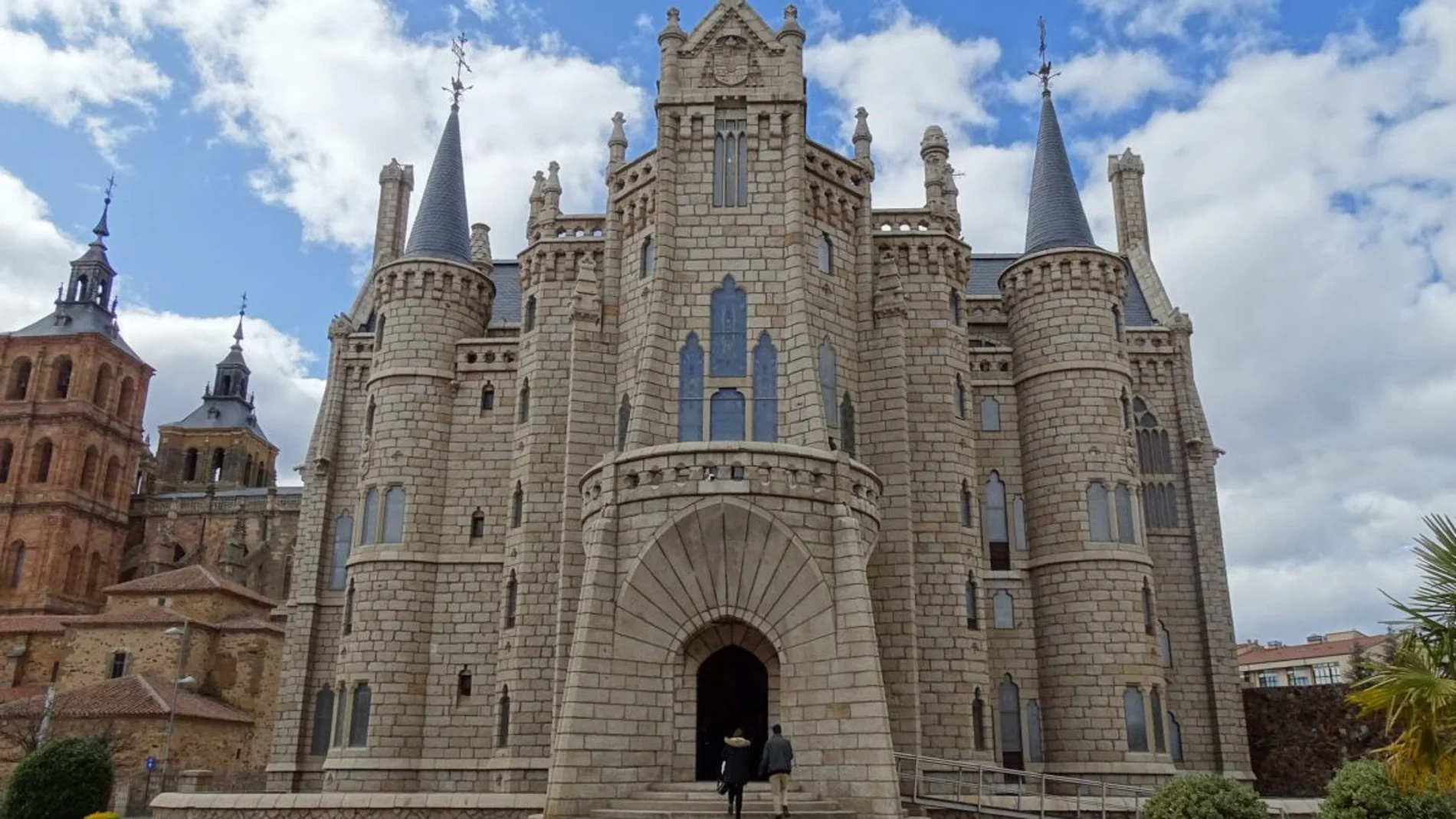 Palacio Episcopal de Astorga realizado por Antonio Gaudí