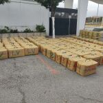Droga intervenida en la operación