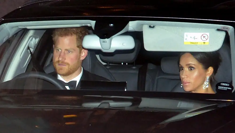Prince Harry and Meghan Markle at Prince Charles 70th Birthday Party at BuckinghamPalace, London, UK, on the 14th November 2018.