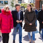 Francisco Vázquez junto a Belén Izquierdo y Benito Serrano en Soria