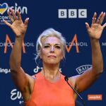 La presentadora de Eurovisión denuncia haber sido acosada durante el rodaje de «Benidorm»