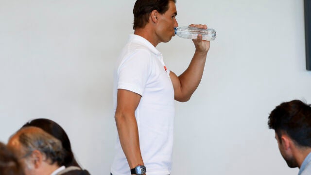 Nadal, a la conclusión de su conferencia de prensa