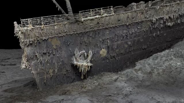 La proa del Titanic 