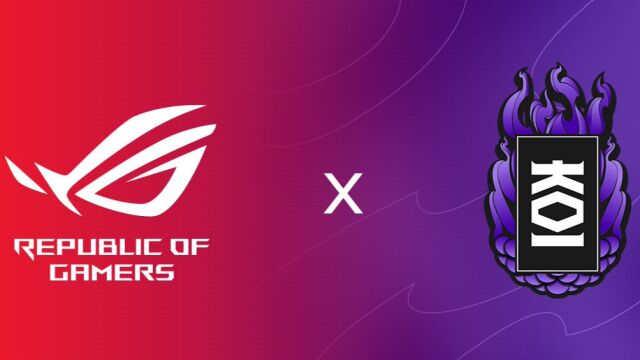 ASUS ROG y KOI prolongan su acuerdo de patrocinio por dos años más