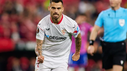 Suso celebra el gol del empate ante la Juve