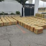Material incautado en la operación