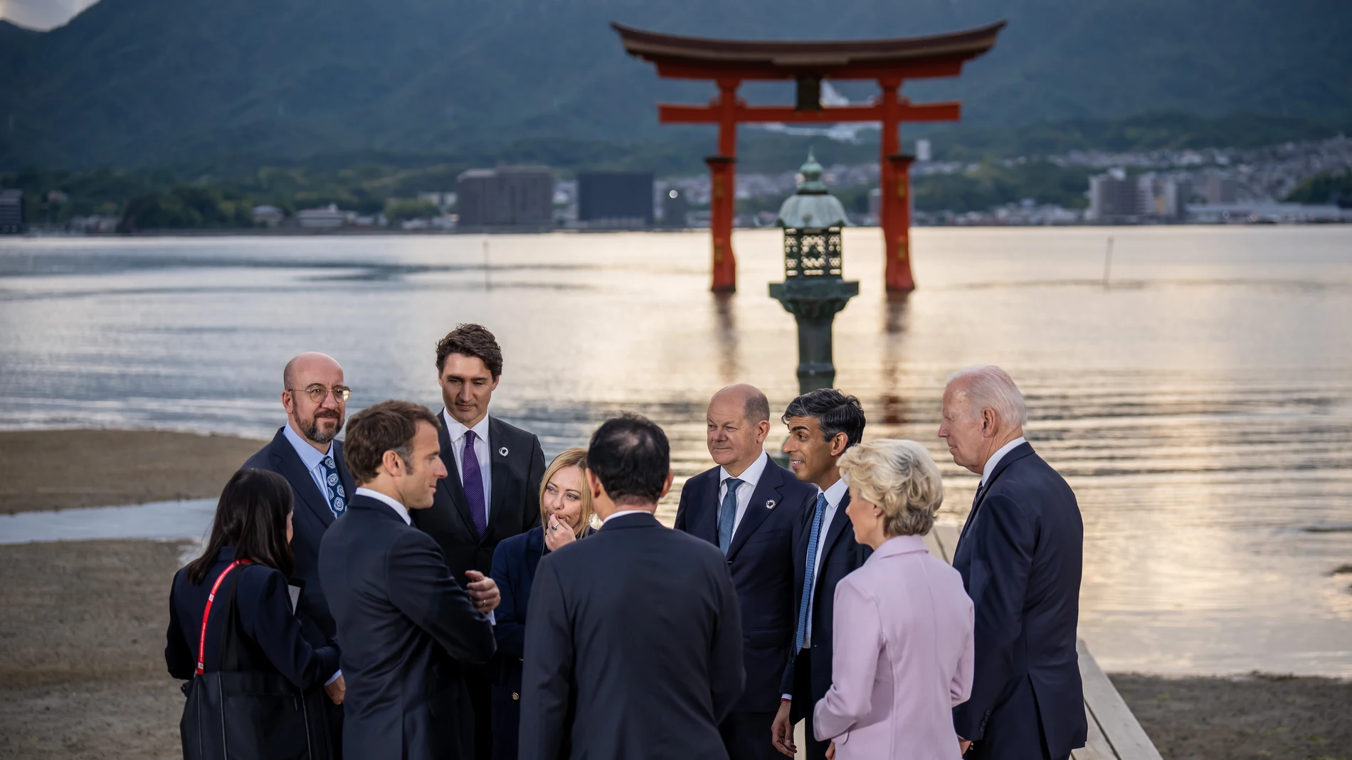 Los líderes del G-7, en Hiroshima (Japón)